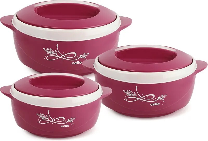 Cello Sapphire Pack of 3 Thermoware Casserole 