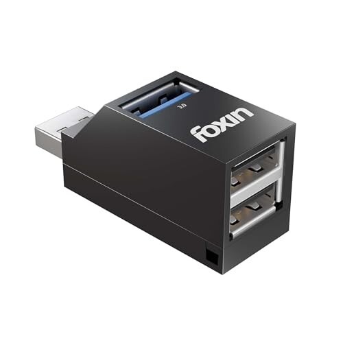 Foxin 3-Port USB Hub Dock (1 x USB 3.0 + 2 x USB 2.0)
