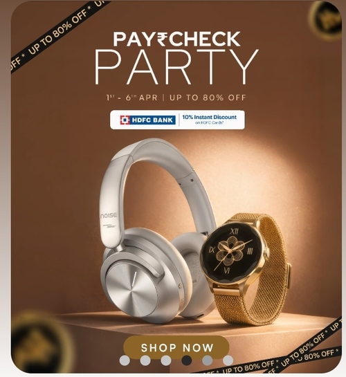 Noise Paycheck Sale – Up to 80% Off + Extra Bank & Bundle Offers