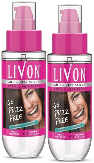 Flipkart Minutes| LIVON Hair Serum For Smooth, Frizz free & Glossy Hair (200 ml) [Location specific ] 