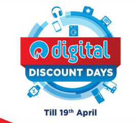 Reliance Digital Discount Days – Up to ₹26,000 Instant Discount + Flat 50% Off (2nd Product)
