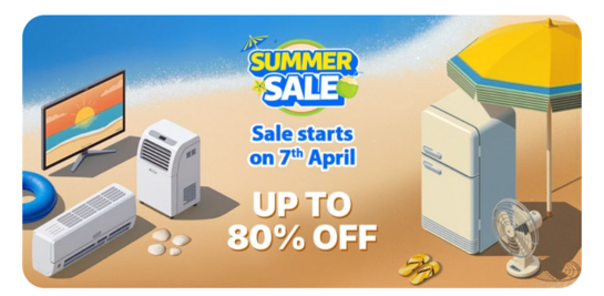 (Upcoming) Flipkart Summer Sale Up To 80% off + 10% off on ICICI Credit Card ( Starts From 7th April)