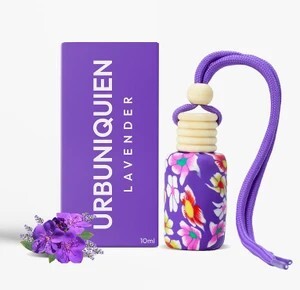 URBUNIQUIEN Lavender Fragrance Car Freshener, Last Up To 30 Days (10 ml)