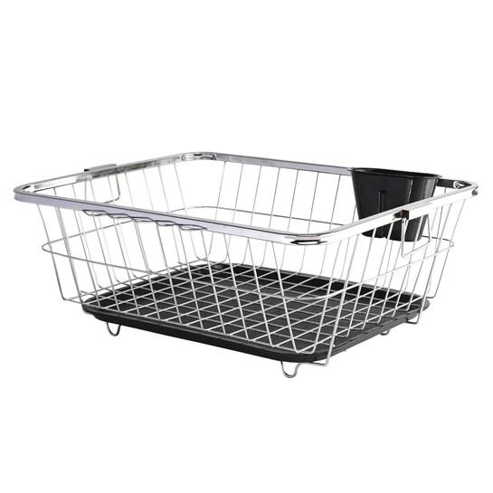 Kuber Industries Stainless Steel Dish Rack