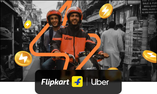 Flipkart × Uber - Get 4% supercoins back on every Rs. 100 ride spends + 100/150 supercoins on linking (read description)