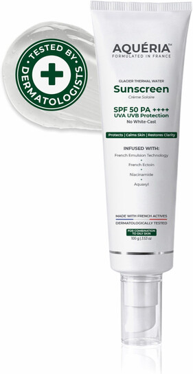 [Flipkart] Aqueria Oil Control Sunscreen SPF 50 PA++++ (50g) at ₹262 (Low Price Alert)