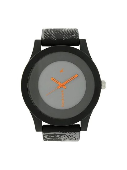 Myntra : Fastrack Unisex Analogue Watch 38025PP01A-Grey