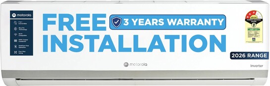 MOTOROLA 2026 Model 2 Ton 3 Star Split Inverter with Wi-fi AC (White)