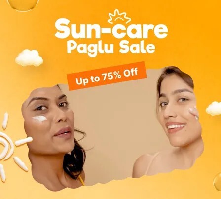 Flipkart - Sun-Care Paglu Sale - Up To 75% Off 