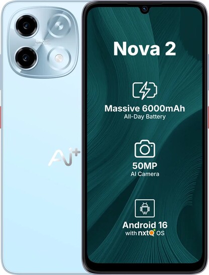 (Upcoming) Ai+ Nova 2 5G (Blue, 128 GB) (6 GB RAM) Sale 14th April
