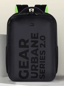 Gear Medium 23 L Laptop Backpack Parker Executive (Black, Green)