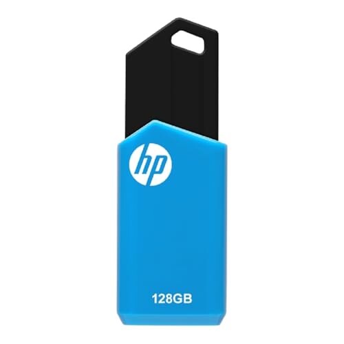 HP USB 2.0 Flash Drive 128GB v150w-Blue