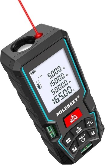 MiLESEEY 50m Digital Laser Distance Meter
