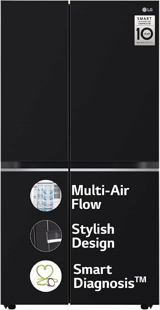 LG 655L Frost Free Smart Inverter Double Door Side by Side Refrigerator