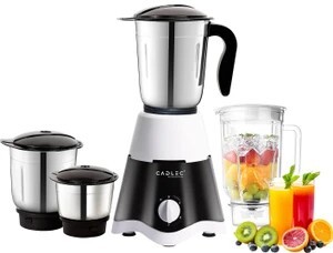 Cadlec MixGenie 750 W Juicer Mixer Grinder (MixGenie | 4 Jars | Black)