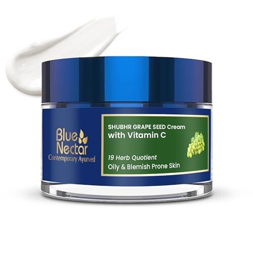 Blue Nectar Plant Based Vitamin C Face Moisturizer
