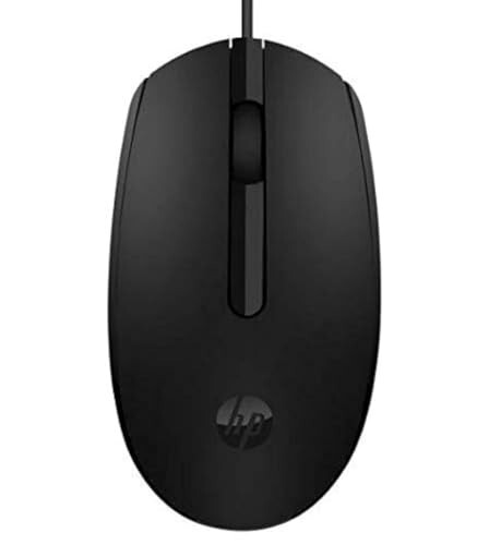 HP M10 Wired USB Mouse with 3 Buttons High Definition 1000DPI Optical Tracking 