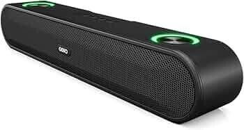 GOVO GoSurround 220 16W Bluetooth Sound bar (Platinum Black)