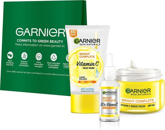 GARNIER Vitamin C Regime Pack (3 Items in the set)