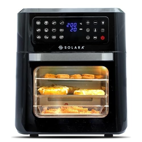 SOLARA 12L Air Fryer Oven for Home Kitchen, 1800W OTG Air Fryer Oven 12 Litre 