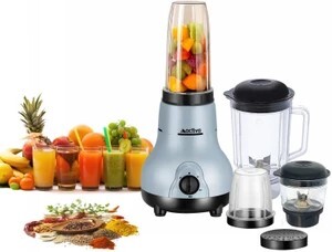 ACTIVA 4 Jars 500 W Juicer Mixer Grinder (Easy Mix Nutri | 4 Jars...more