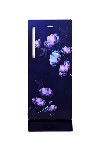 Haier 190L 4 Star Direct Cool Single Door Refrigerator | Toughened Glass Shelves 