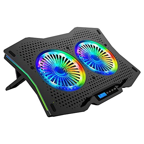ZEBRONICS Zeb- NC9000 Laptop Cooling pad with Dual 110mm Fan [3% Prime discount coupon]