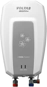 Voltas Insta+ 3L Instant Water Heater 3000W, Warranty of 5 years on Tank (White)