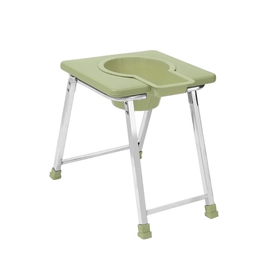 Stainless Steel Anti-Slip Bathroom Stool – Heavy Duty