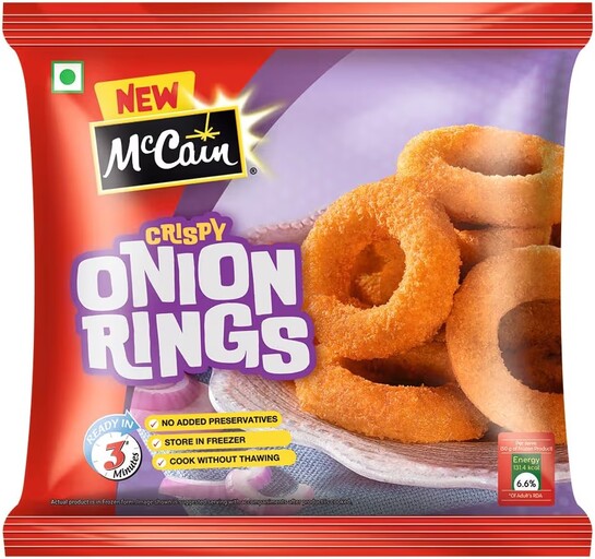 (Amazon Now) McCain crispy Onion Rings 250g