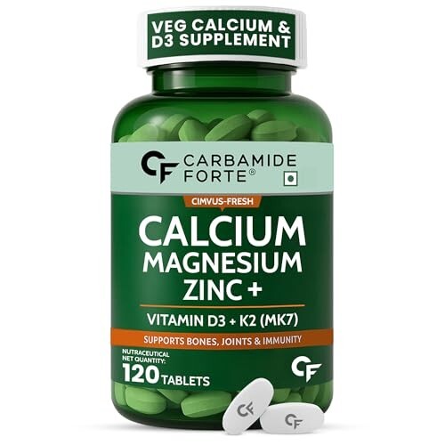 Carbamide Forte Veg Calcium And Vitamin D3 Tablets  120 Tablets