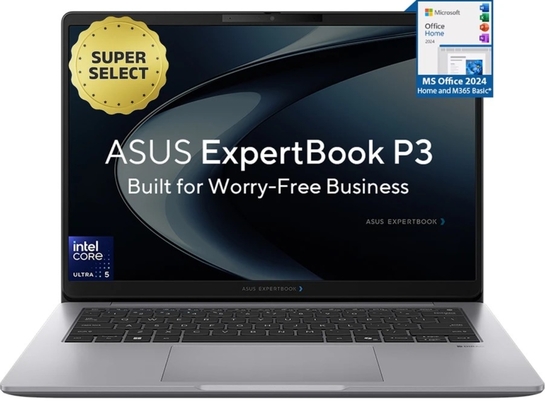 (Pre order) ASUS ExpertBook P3 Intel Core Ultra 5 Laptop (16 GB/512 GB SSD)