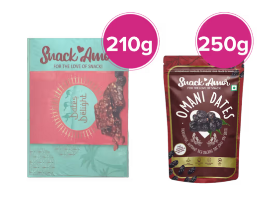 Instamart : Snack Amor Date Mewa Bites & Combo Deals Upto 77% OFF