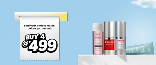 Concious Chemist Buy any 4 @ ₹499