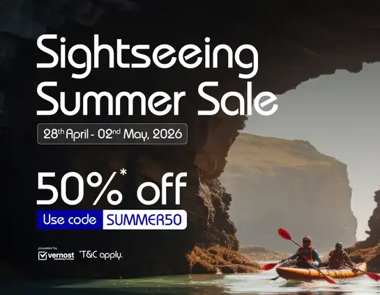 Sightseeing summer sale at Indigo- get up to 50% off