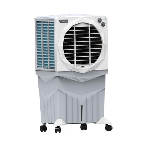 Symphony Jumbo 75XL+ Desert Air Cooler | 3-Side Honeycomb Pads | Powerful Fan | 75L