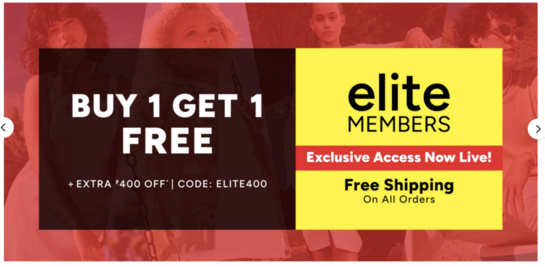 Maxfashion - Elite Members | BUY 1 GET 1 FREE + Extra 400 OFF 
