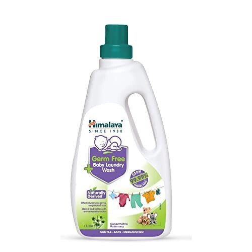 Himalaya Germ Free Baby Laundry Detergent  (Bottle, 1 Litre)