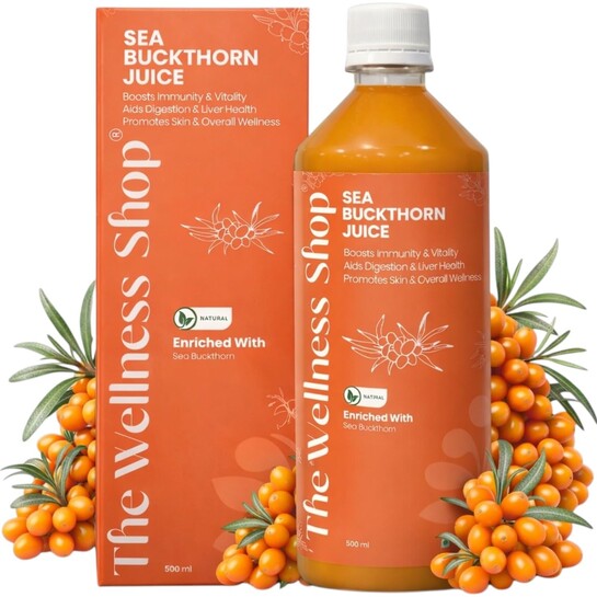 Sea Buckthorn Juice (500ml)  (Flat Discount) – Rich in Omega 3,6,7,9 | Immunity Booster 