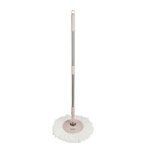 Amazon Brand – Presto! Extendable Stainless Steel Spin Mop 