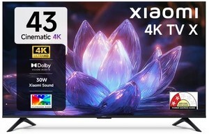 X Series 108 cm (43 inch) Ultra HD (4K) LED Smart Google TV 