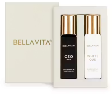 Luxury CEO Man 20 ml + White Oud Unisex 20 ml Perfume Gift Combo 