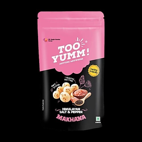 Too Yumm! Himalayan Salt & Pepper Makhana, 50 g Pouch
