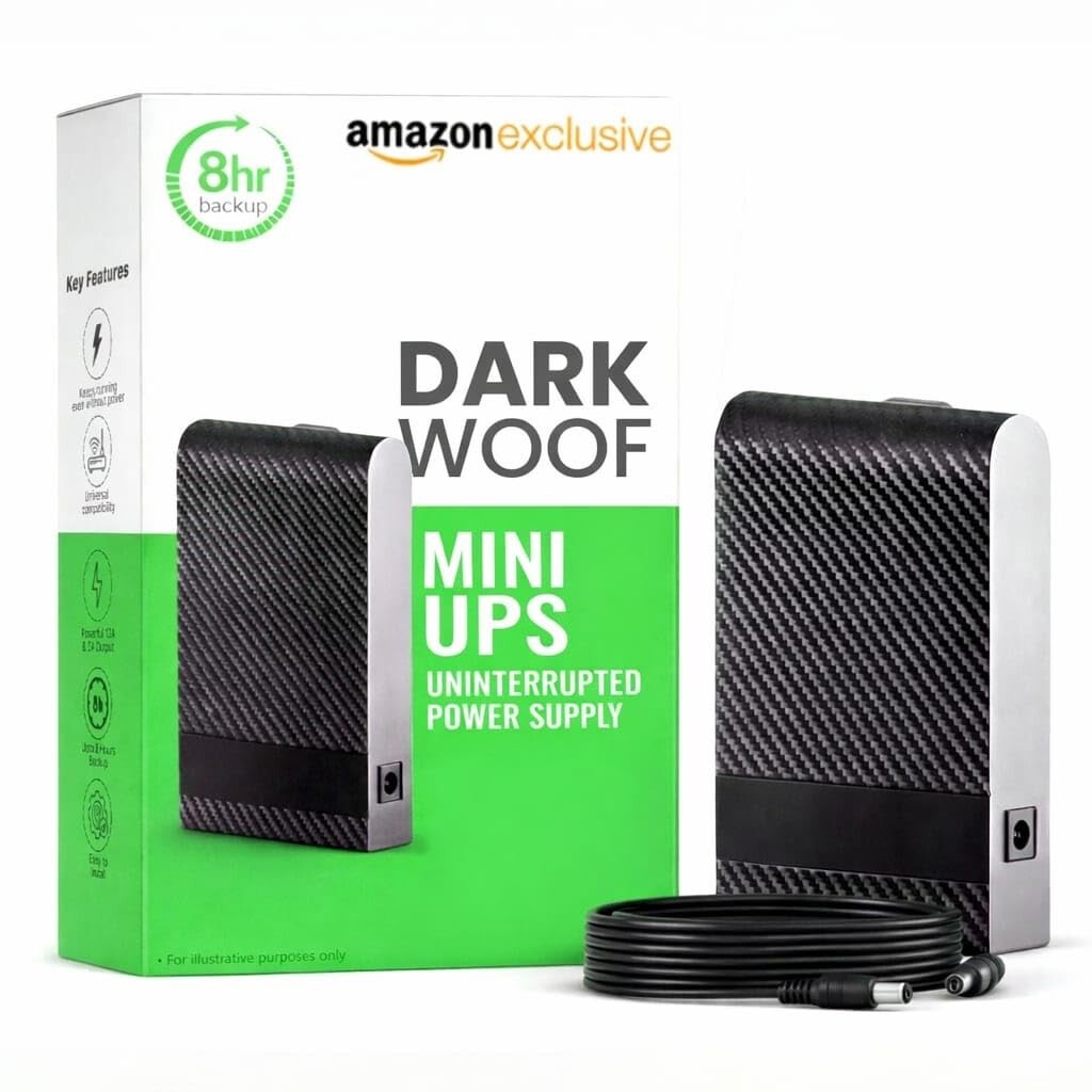 Shanqiu Mini Router UPS by Dark Woof
