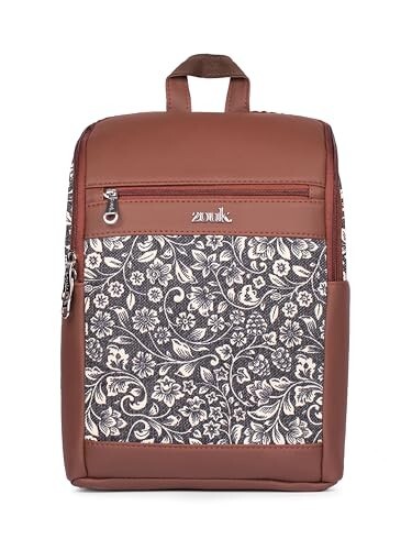ZOUK Amalia Daypack |Padded Tablet Compartment | Adjustable Straps | Water-Resistant | Men and Women
