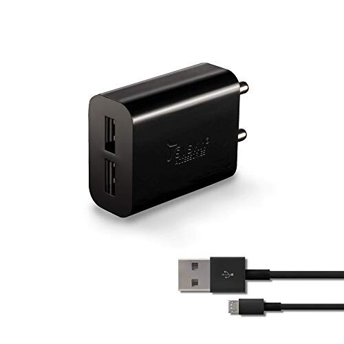 SYSKA WC-2.4AD 2 Port Fast Charging Travel Adapter for Samsung - Black