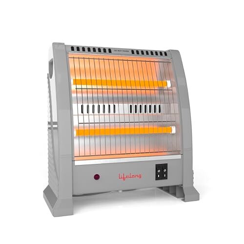 Lifelong Dyno 800 Watts Quartz Room Heater (LLQH925, Grey)