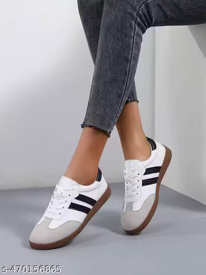 Layasa New Flat Women's Stylish Casual Sports Sneakers