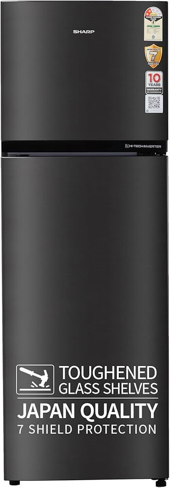 SHARP 285 L Frost Free Double Door 2 Star Refrigerator