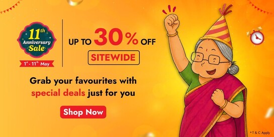 Sweetkaramcoffee - 11th Anniversary Sale | Upto 30% off sitewide + Gift Hamper from App